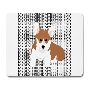 Beste Freunde Geschenke Mousepad - Hund bester Freund
