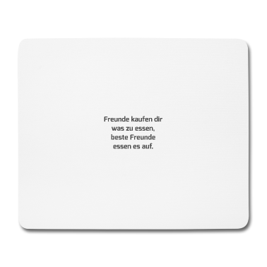 Beste Freunde Geschenke Mousepad - Beste Freunde Spruch