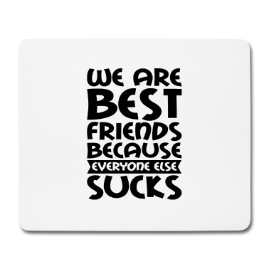 Beste Freunde Geschenke Mousepad - Beste Freunde BFF