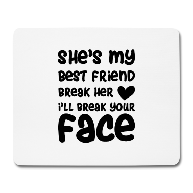 Beste Freunde Geschenke Mousepad - Beste Freunde BFF