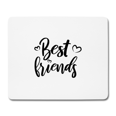 Beste Freunde Geschenke Mousepad - Beste Freunde BFF