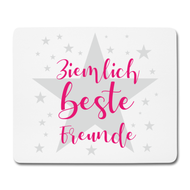 Beste Freunde Geschenke Mousepad - Ziemlich beste Freunde