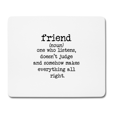 Beste Freunde Geschenke Mousepad - Beste Freunde BFF