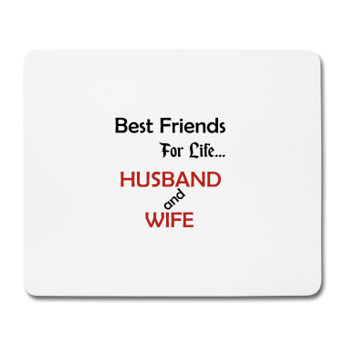 Beste Freunde Geschenke Mousepad - Ehepaar beste Freunde