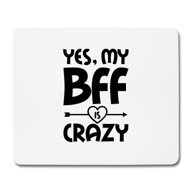 Beste Freunde Geschenke Mousepad - Beste Freunde BFF