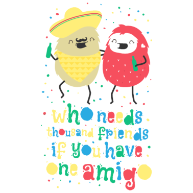 Motiv Amigos - beste Freunde