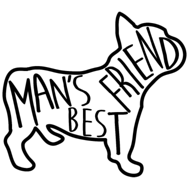 Motiv Des Menschen bester Freund