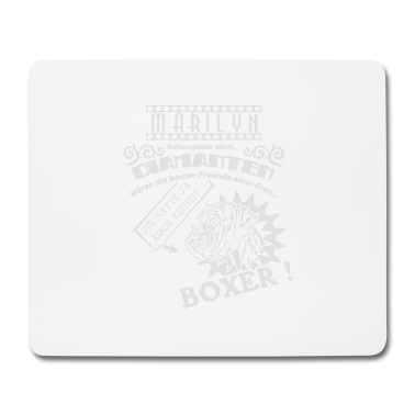 Beste Freunde Geschenke Mousepad - Boxer bester Freund