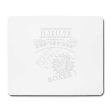 Beste Freunde Geschenke Mousepad - Boxer bester Freund