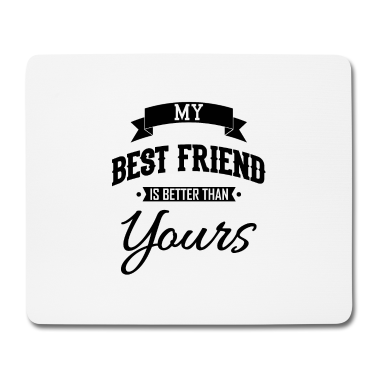 Beste Freunde Geschenke Mousepad - Beste Freunde BFF
