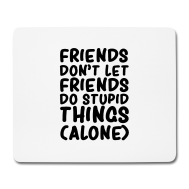 Beste Freunde Geschenke Mousepad - Beste Freunde BFF