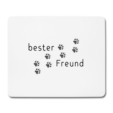 Beste Freunde Geschenke Mousepad - Haustier, bester Freund