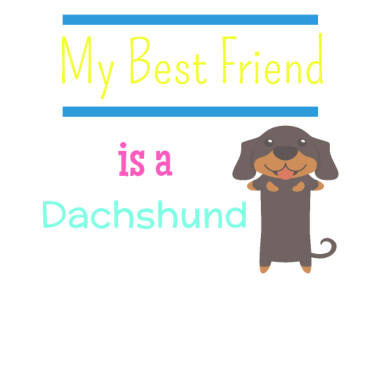Motiv Mein bester Freund ist ein Dackel
