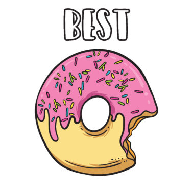 Motiv Beste Freunde Best Donut Geschenk
