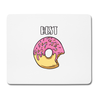 Beste Freunde Geschenke Mousepad - Beste Freunde Best Donut Geschenk