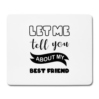 Beste Freunde Geschenke Mousepad - Beste Freunde BFF