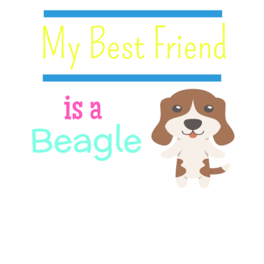 Motiv Mein bester Freund ist ein Beagle
