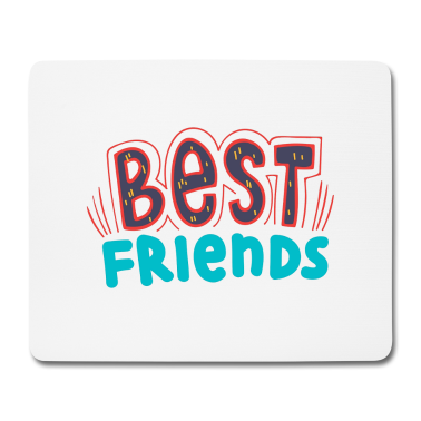 Beste Freunde Geschenke Mousepad - Beste Freunde