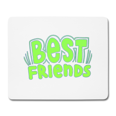Beste Freunde Geschenke Mousepad - Beste Freunde