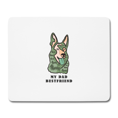 Beste Freunde Geschenke Mousepad - Hund der beste Freund