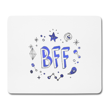 Beste Freunde Geschenke Mousepad - Beste Freunde