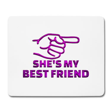 Beste Freunde Geschenke Mousepad - Beste Freunde