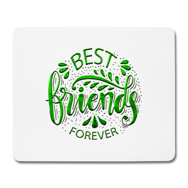 Beste Freunde Geschenke Mousepad - Beste Freunde