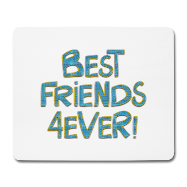 Beste Freunde Geschenke Mousepad - Beste Freunde