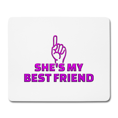 Beste Freunde Geschenke Mousepad - Beste Freunde