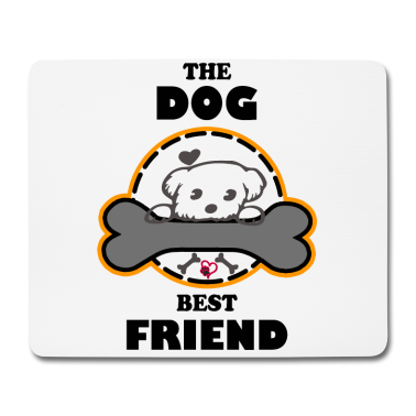 Beste Freunde Geschenke Mousepad - Bester Freund der Hund