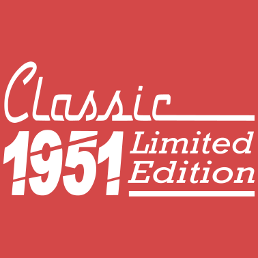 Motiv Birthday Classic Limited Edition Alter 70 1951