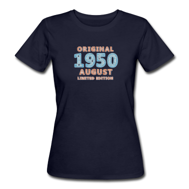 70 Geburtstag Geschenk T-Shirt - Geboren in August 1950 Geschenk zum 70. Geburtstag