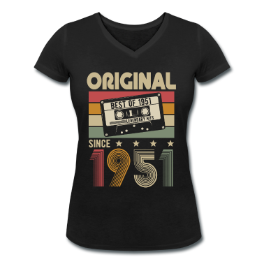 70 Geburtstag Geschenk T-Shirt - Original 1951 Retro Vintage Geburtstag Geschenk