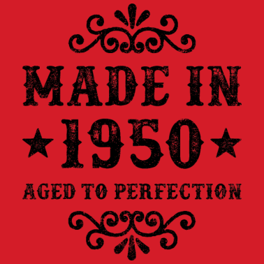 Motiv 70. Geburtstag 70 Jahre Geburtstagsgeschenk 1950