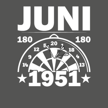Motiv Dart 70. Geburtstag Juni Geschenk Geschenkidee