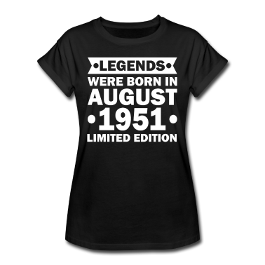 70 Geburtstag Geschenk T-Shirt - 70. Geburtstag August Jahrgang 1951 Geschenkidee