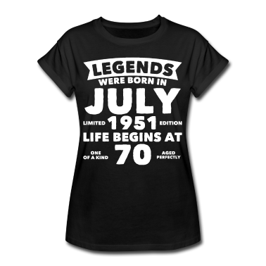 70 Geburtstag Geschenk T-Shirt - 70. Geburtstag juli 1951 Vintage Geschenkidee