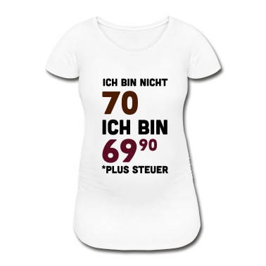 70 Geburtstag Geschenk T-Shirt - Ich bin nicht 70