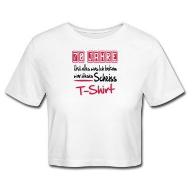 70 Geburtstag Geschenk T-Shirt - Geburstag 70 Scheiss Shirt Birthday Geschenk