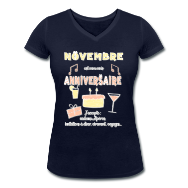 70 Geburtstag Geschenk T-Shirt - November Jahrestag
