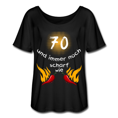 70 Geburtstag Geschenk T-Shirt - 70 und immer noch scharf wie Chilli Geburtstag
