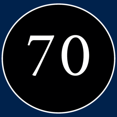 Motiv 70, 70.Geburtstag, 70 Jahre, Jubiläum, Vorlage