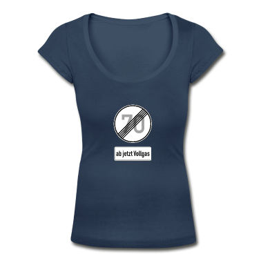 70 Geburtstag Geschenk T-Shirt - 70. Geburtstag Verkehrsschild 70 ab jetzt Vollgas