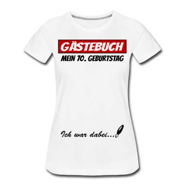 70 Geburtstag Geschenk T-Shirt - 70 Jahre Geburtstag Gästebuch Geschenkidee
