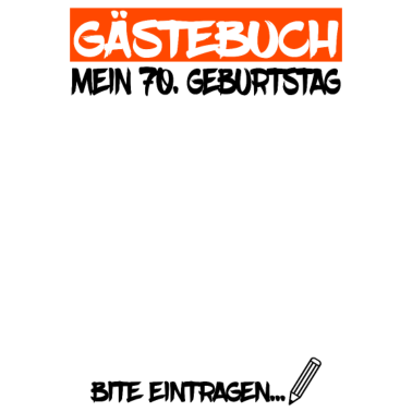 Motiv 70 Geburtstag Geschenk