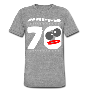 70 Geburtstag Geschenk T-Shirt - HAPPY 70 Geburtstag