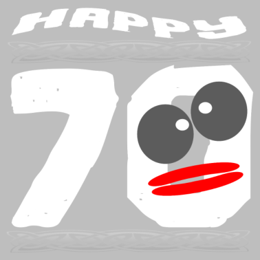 Motiv HAPPY 70 Geburtstag