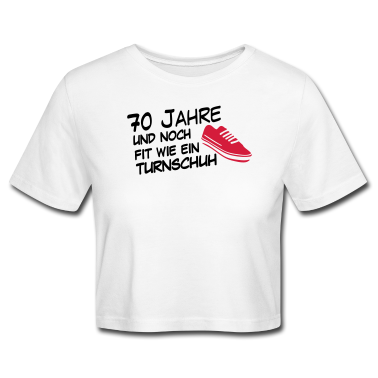 70 Geburtstag Geschenk T-Shirt - 70 turnschuh