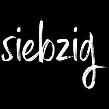 Motiv 70 siebzig 70. Geburtstag Geschenk Geschenkidee