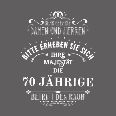 Motiv 70 Geburtstag